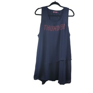 NWOT Miss Fanatic Oklahoma City Thunder Jersey Dress Sz XL